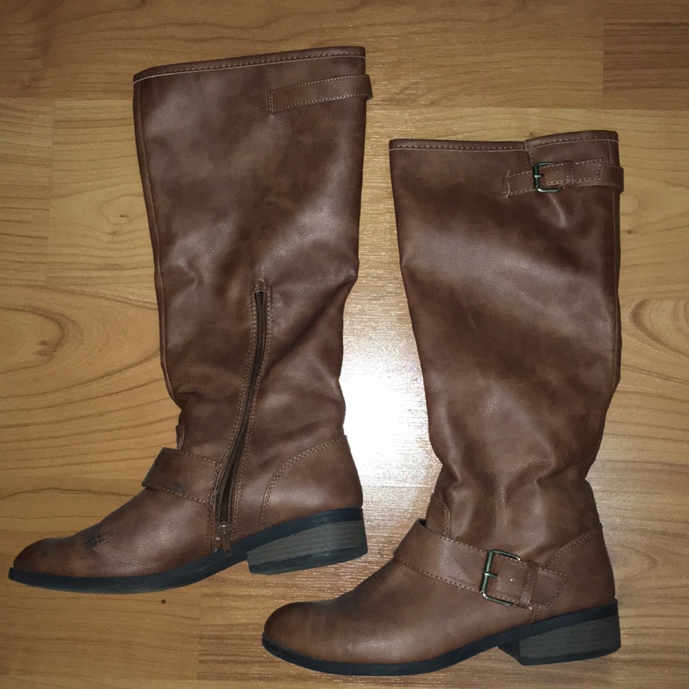 Brown Riding Boots